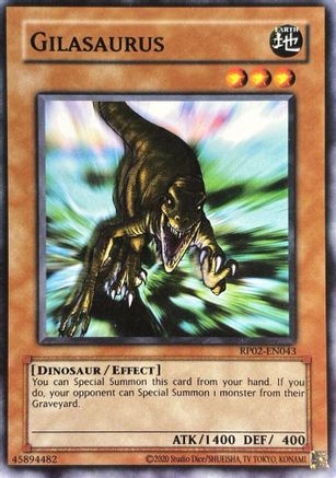 Gilasaurus (RP02-EN043) - Retro Pack 2 (2020 Date Reprint) Unlimited