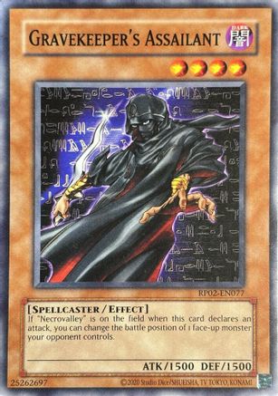 Gravekeeper's Assailant (RP02-EN077) - Retro Pack 2 (2020 Date Reprint) Unlimited