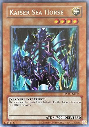 Kaiser Sea Horse (RP02-EN087) - Retro Pack 2 (2020 Date Reprint) Unlimited