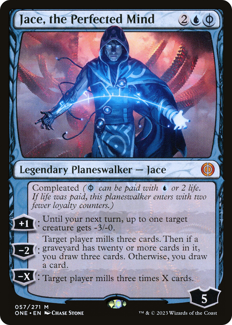 Jace, the Perfected Mind (ONE-057) - Phyrexia: All Will Be One