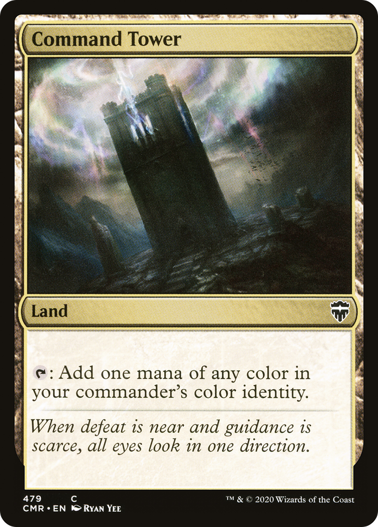 Command Tower (479) (CMR-479) - Commander Legends Foil
