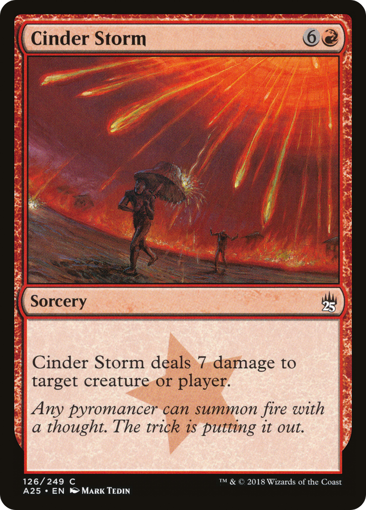 Cinder Storm (A25-126) - Masters 25 Foil