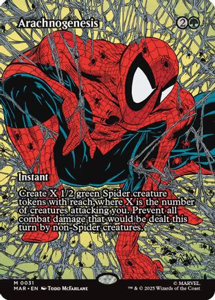 Arachnogenesis (Borderless) (MAR-031) - Marvel Eternal-Legal