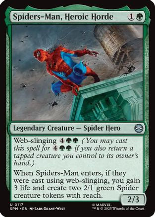 Spiders-Man, Heroic Horde (SPM-117) - Marvel's Spider-Man Foil