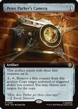 Peter Parker's Camera (Extended Art) (SPM-280) - Marvel's Spider-Man