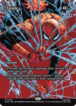 Tangle (Borderless) (MAR-038) - Marvel Eternal-Legal