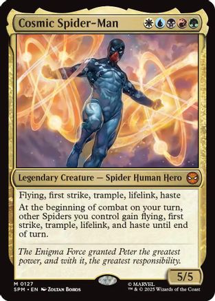 Cosmic Spider-Man (SPM-127) - Marvel's Spider-Man
