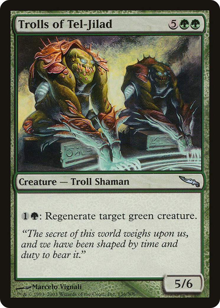 Trolls of Tel-Jilad (MRD-136) - Mirrodin Foil