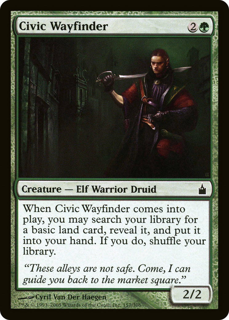 Civic Wayfinder (RAV-157) - Ravnica: City of Guilds Foil