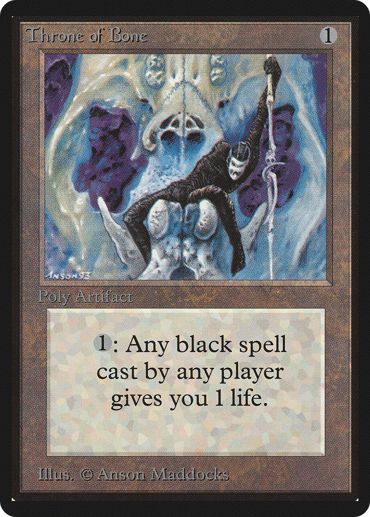 Throne of Bone (LEB-) - Limited Edition Beta