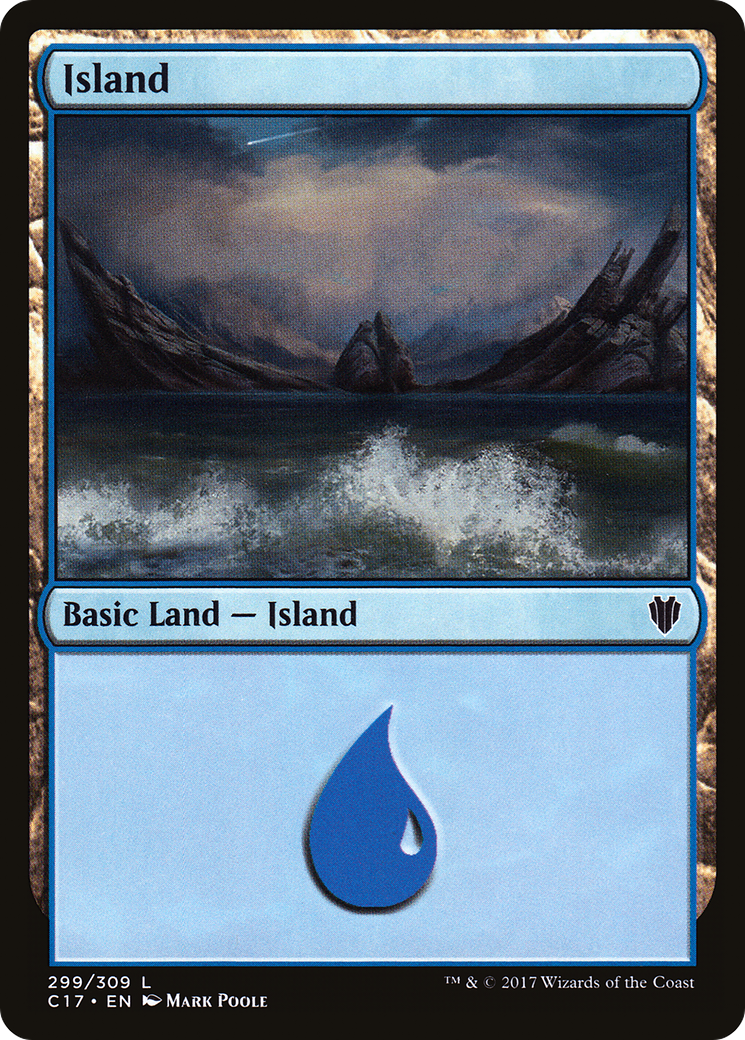 Island (299) (C17-299) - Commander 2017