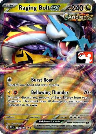 Raging Bolt ex (Prize Pack Series 5) 123/162  - Holofoil Prize Pack Series Cards - Double Rare