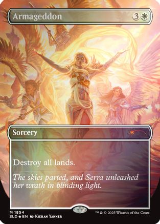Armageddon (Rainbow Foil) (SLD-1854) - Secret Lair Drop Series Foil
