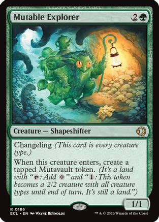 Mutable Explorer (ECL-186) - Lorwyn Eclipsed Foil