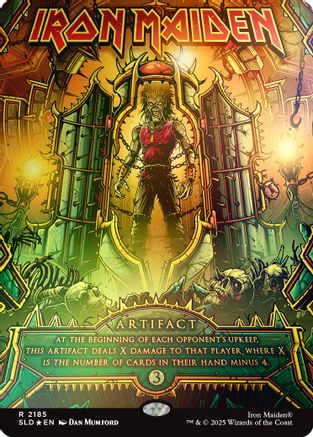Iron Maiden (Rainbow Foil) (SLD-2185) - Secret Lair Drop Series Foil