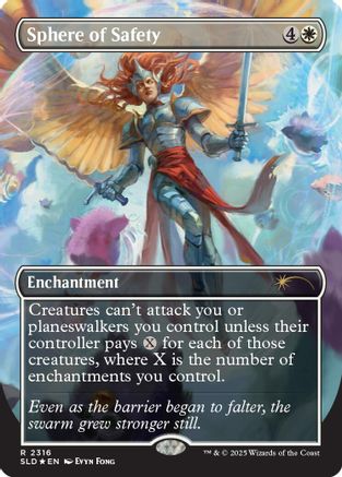 Sphere of Safety (2316) (Rainbow Foil) (SLD-2316) - Secret Lair Drop Series Foil