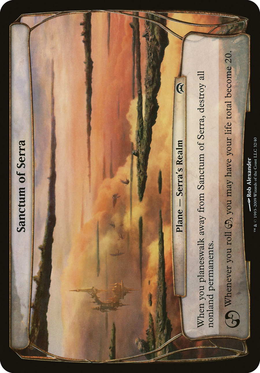 Sanctum of Serra (Planechase) (OVER-) - Planechase Planes