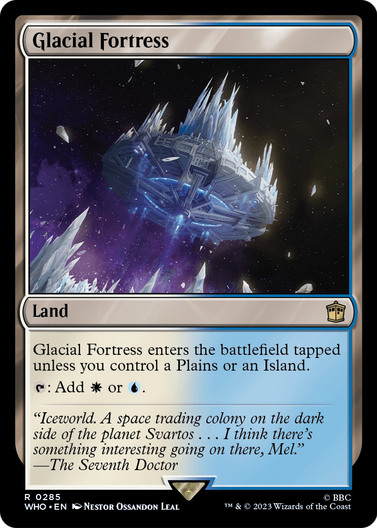 Glacial Fortress (WHO-285) - Doctor Who