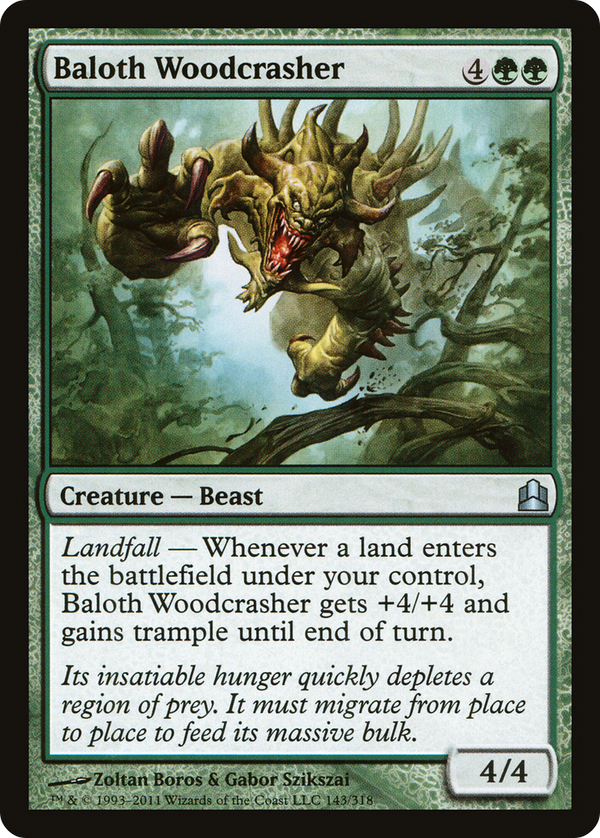 Baloth Woodcrasher (CMD-143) - Commander 2011