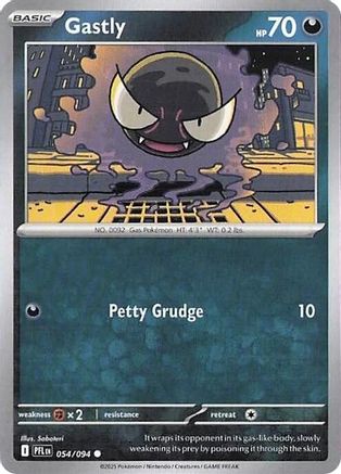 Gastly 054  ME02 Phantasmal Flames - Common