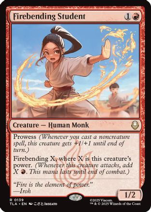 Firebending Student (TLA-139) - Avatar: The Last Airbender