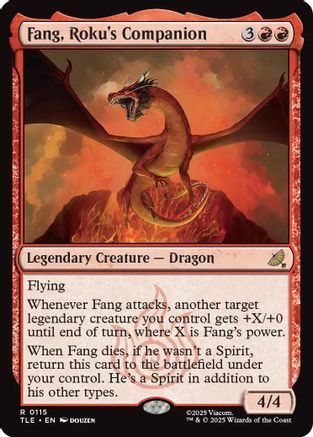 Fang, Roku's Companion (TLE-115) - Avatar: The Last Airbender: Eternal-Legal