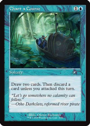 Chart a Course (Retro Frame) (SLD-2150) - Secret Lair Drop Series
