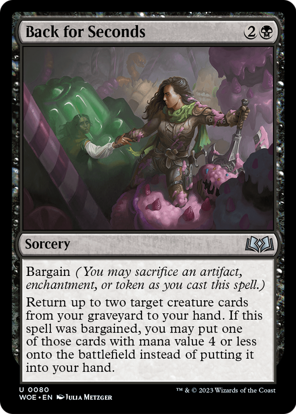 Back for Seconds (WOE-080) - Wilds of Eldraine Foil