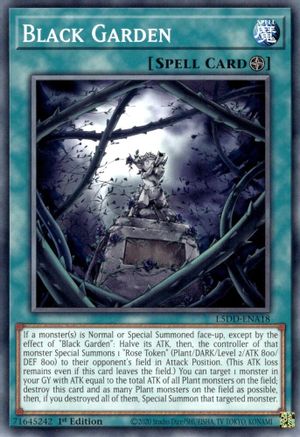 Black Garden (L5DD-ENA18) - Legendary 5D's Decks 1st Edition