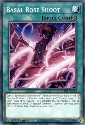 Basal Rose Shoot (L5DD-ENA23) - Legendary 5D's Decks 1st Edition
