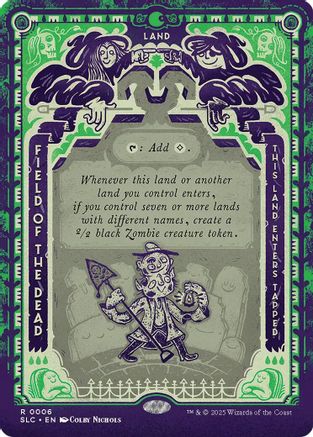 Field of the Dead (SLC-006) - Secret Lair Countdown Kit Foil