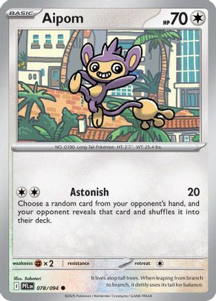 Aipom 078  ME02 Phantasmal Flames - Common