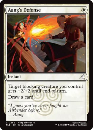 Aang's Defense (0266) (TLE-266) - Avatar: The Last Airbender: Eternal-Legal