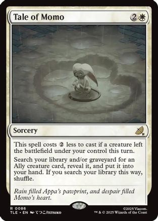 Tale of Momo (TLE-086) - Avatar: The Last Airbender: Eternal-Legal Foil