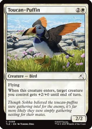 Toucan-Puffin (TLE-088) - Avatar: The Last Airbender: Eternal-Legal Foil