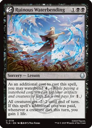 Ruinous Waterbending (TLA-118) - Avatar: The Last Airbender