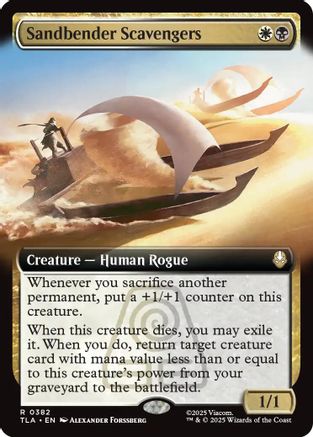 Sandbender Scavengers (Extended Art) (TLA-382) - Avatar: The Last Airbender