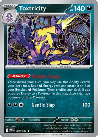 Toxtricity 068/094  Deck Exclusives - Rare