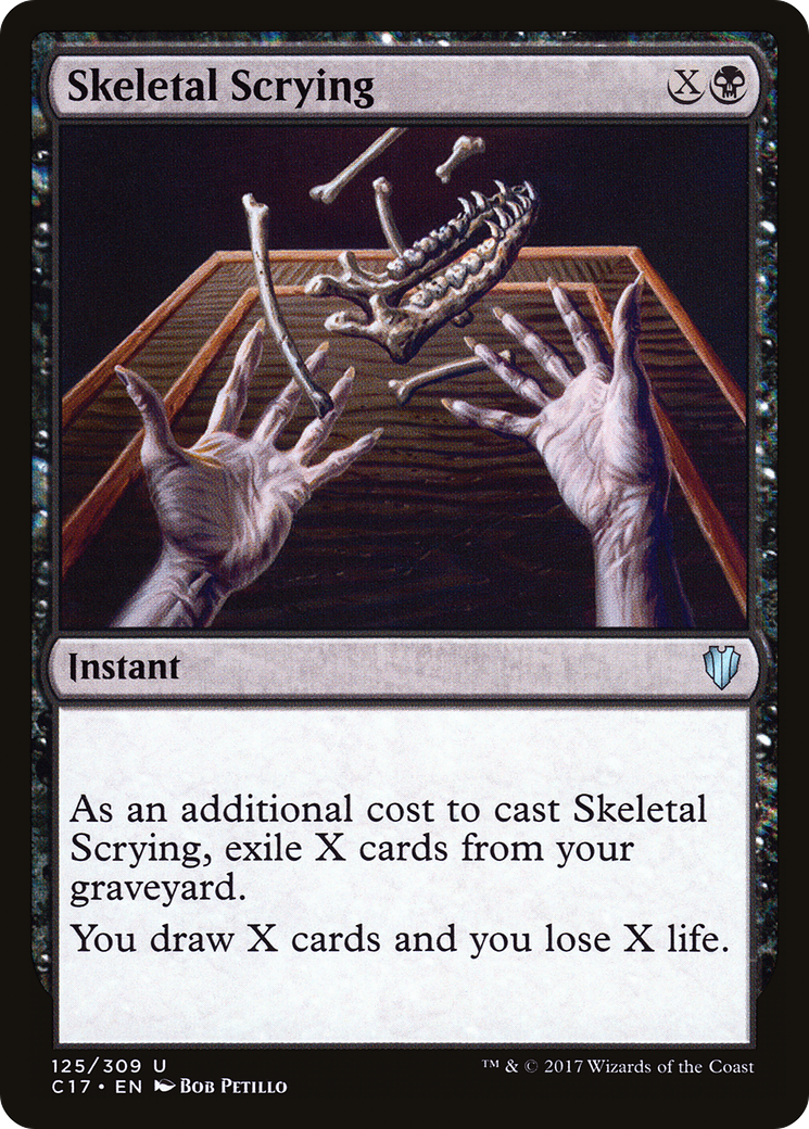 Skeletal Scrying (C17-125) - Commander 2017