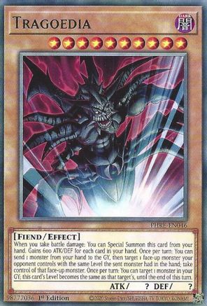Tragoedia (PHRE-EN046) - Phantom Revenge 1st Edition
