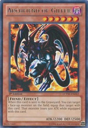 Archfiend of Gilfer (LCYW-EN042) - Legendary Collection 3: Yugi's World Unlimited