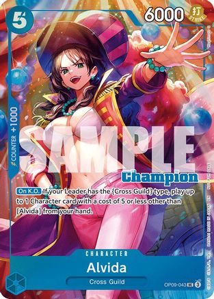 Alvida (CS 25-26 Winner Card Set 2) (OP09-043) - One Piece Promotion Cards Foil
