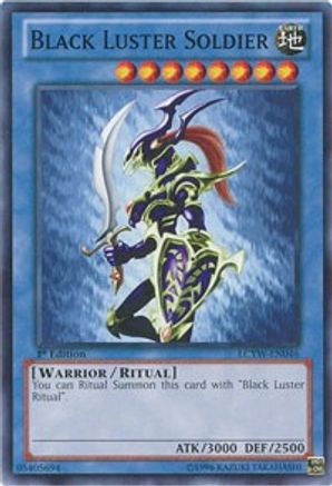 Black Luster Soldier (LCYW-EN046) - Legendary Collection 3: Yugi's World 1st Edition