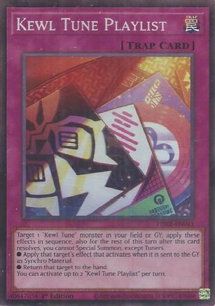 Kewl Tune Playlist (Super Rare) (PHRE-EN041) - Phantom Revenge 1st Edition