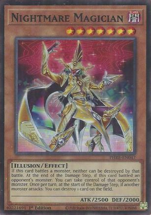 Nightmare Magician (Super Rare) (PHRE-EN047) - Phantom Revenge 1st Edition