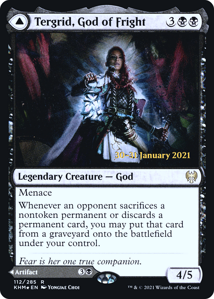 Tergrid, God of Fright (PRE-112) - Kaldheim Promos Foil
