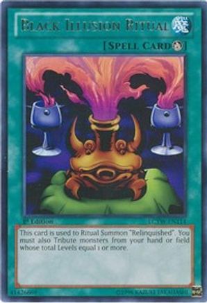 Black Illusion Ritual (LCYW-EN114) - Legendary Collection 3: Yugi's World 1st Edition