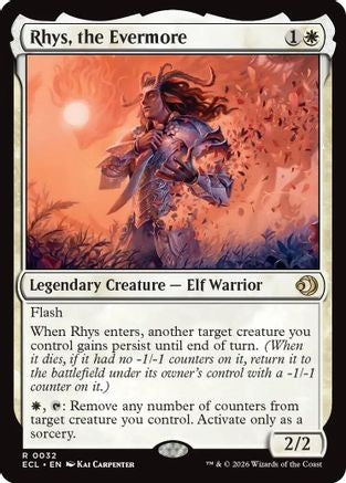 Rhys, the Evermore (ECL-032) - Lorwyn Eclipsed Foil