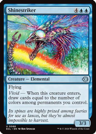 Shinestriker (ECL-068) - Lorwyn Eclipsed Foil
