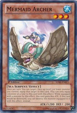 Mermaid Archer (SDRE-EN011) - Structure Deck: Realm of the Sea Emperor 1st Edition